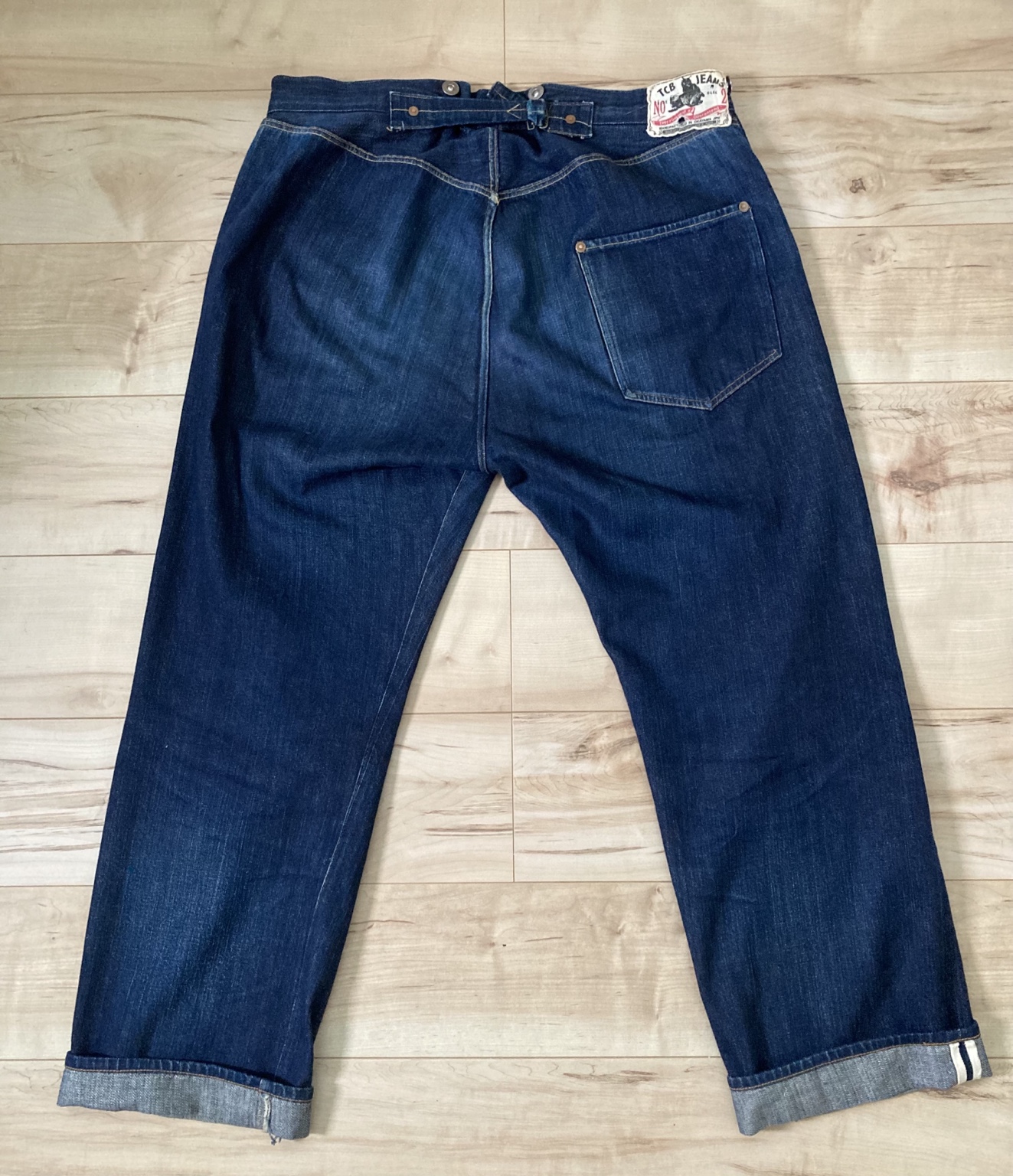 TCB 1890 Jeans 裏 BASELINE
