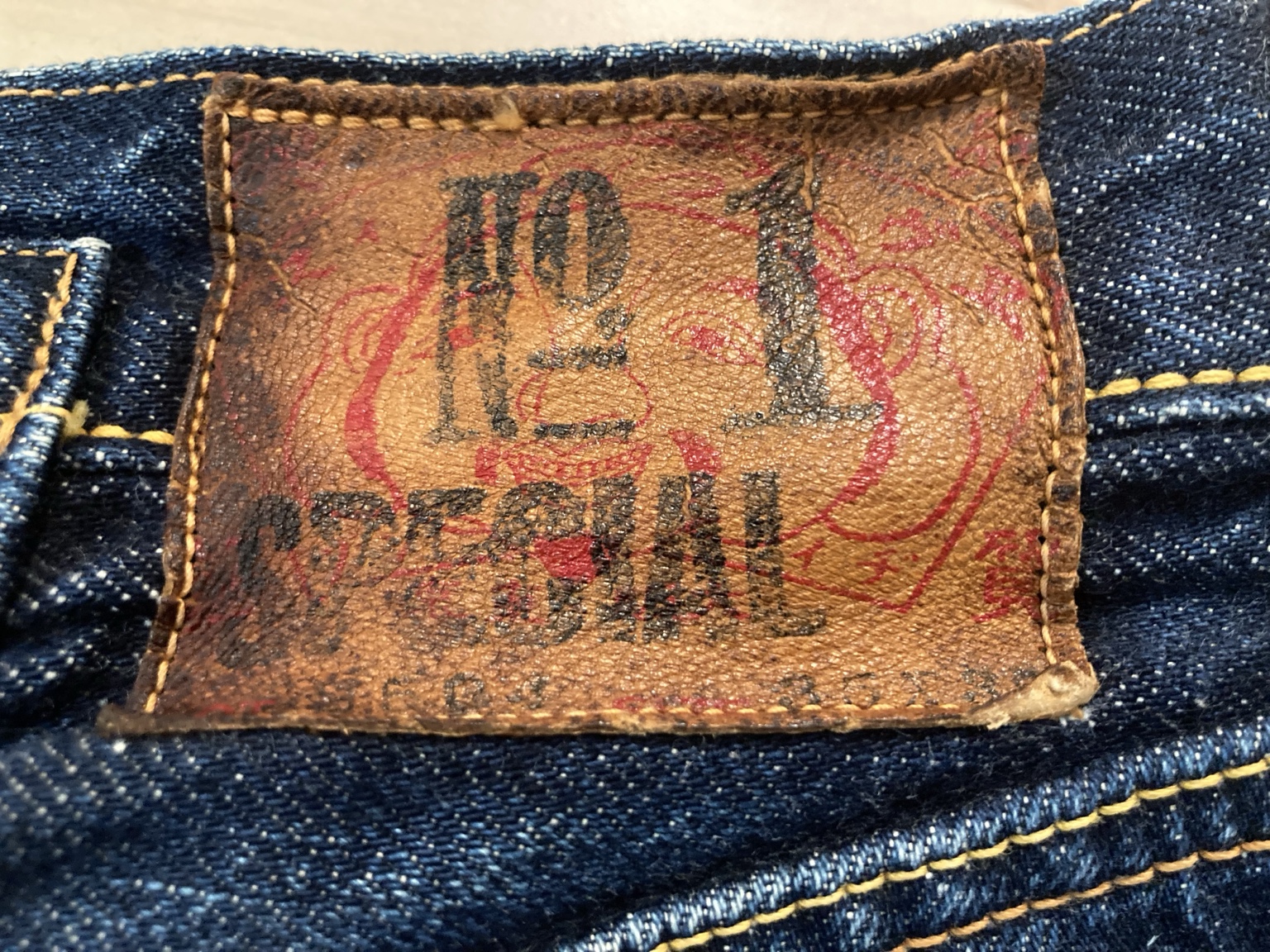 EVIS No.1 SPECIAL レザーパッチ
